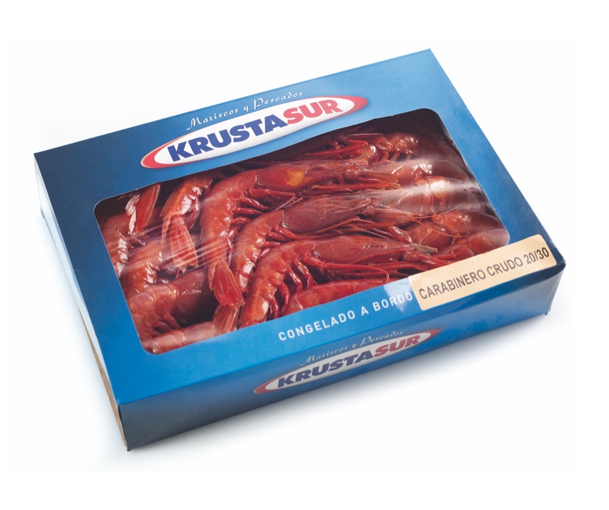 Toda la información sobre las gambas peladas de la marca Krustasur para nuestros clientes b2b