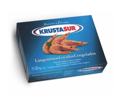 Langostino vannamei cocido entero 2kg