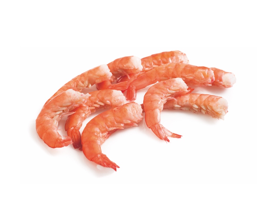 Cola de langostino vannamei cocido