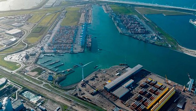 puerto de rotterdam, uno de los puertos más importantes de europa